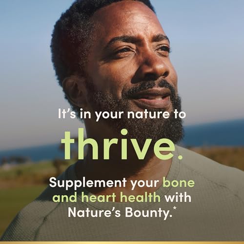 Nature's Bounty Vitamin D3 K2 Capsules, Heart & Bone Health, 60 ct - image 4
