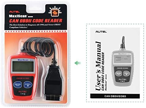 Autel MaxiScan MS309 OBD2 Scanner Check Engine Fault Code Reader, Read/Clear Codes, View Freeze Frame Data, I/M Readiness Smog Check CAN Diagnostic Scan Tool