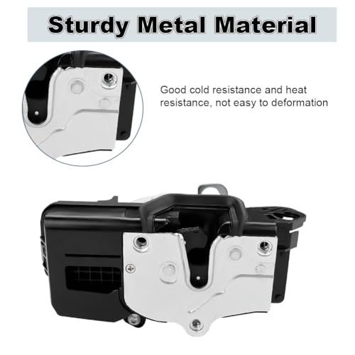 Image of WMPHE Driver Side Door Lock Actuator Compatible with Cadillac Escalade Chevrolet Suburban Chevy Tahoe GMC Yukon 2010-2014, Replacement for 931-301 DLA723 22741769 22785467 22862024- Front Left