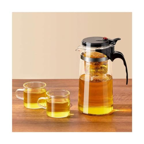 Blyzo �|�[�^�u�� �K���X �e�B�[�|�b�g �v���X�� �e�B�[���[�J�[ ��e�� �e�B�[�Z�b�g �X�g���[�i�[�t�� �ƒ�p (1000ml, �J�b�v�t��) (1000ml,With cup)