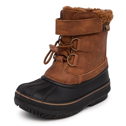 LONDON FOG Boys Oxford Toddler Cold Weather Snow Boot