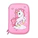 Astuccio Per Unicorno, Simpatico Portapenne Eva Organizer Per Cancelleria in Cartone Animato Con Grande Capacità E Vestito Multi-scomparto Per Bambini Studenti Adolescenti, Unicorno