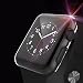 [2 Pack] PC Apple Watch Case, Fivefish iPhone Watch PC Screen Protector Full Coverage All-around Protective 0.3mm Ultra-thin Cystal Clear Hard Cover for i Watch All Models 2015 - Apple Watch Case 38MM