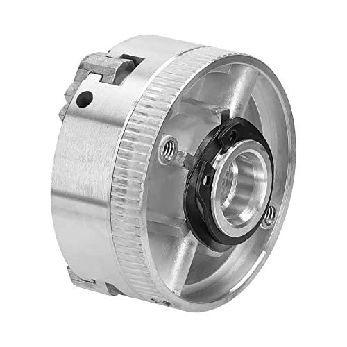 Mandrin rotatif de tour avec vis de fixation auto-centrée manuelle - 8