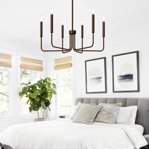 Lynnoland L220028P6 6-Light Farmhouse Chandelier thumb #6
