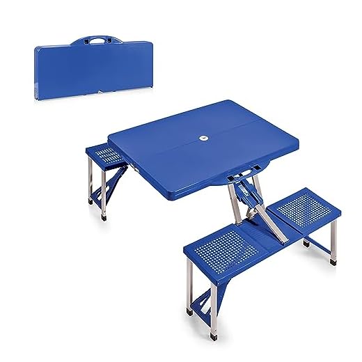 ONIVA Folding Picnic Table with Umbrella Hole