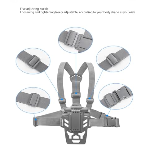 Accessoires de Drone ciciglow Support de Poitrine Télécommande Harnais Réglable Mini 4 Pro 3 RC - 6