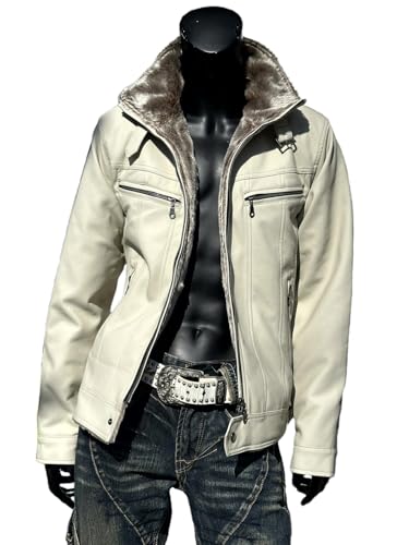 SaganStyle メンズ ライダースジャケット VK-O137001