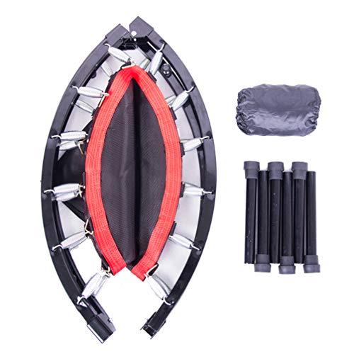 SOIMISS Mini trampolim dobrável 40 trampolins para atividades internas e externas para crianças e ad