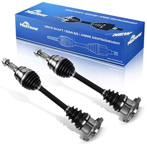 Maxfavor CV Axle Front Pair Fit for 1999-2006 Chevy Silverado 1500 CV Axles 2007 Chevy Silverado 1500 Classic CV Axles Joint Shaft Assembly Left Right Driver Passenger Side 4.3L 4.8L 5.3L 6.0L