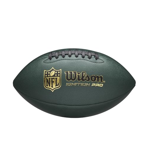 WILSON NFL Ignition Pro Eco Football - Official Size, Green