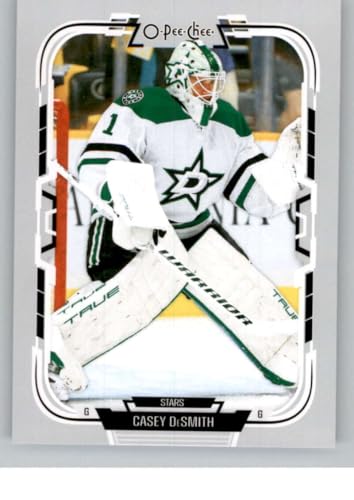 2025-26 O-Pee-Chee #17 Casey DeSmith Dallas Stars Official Hockey Card in Raw (NM or Better) Condition
