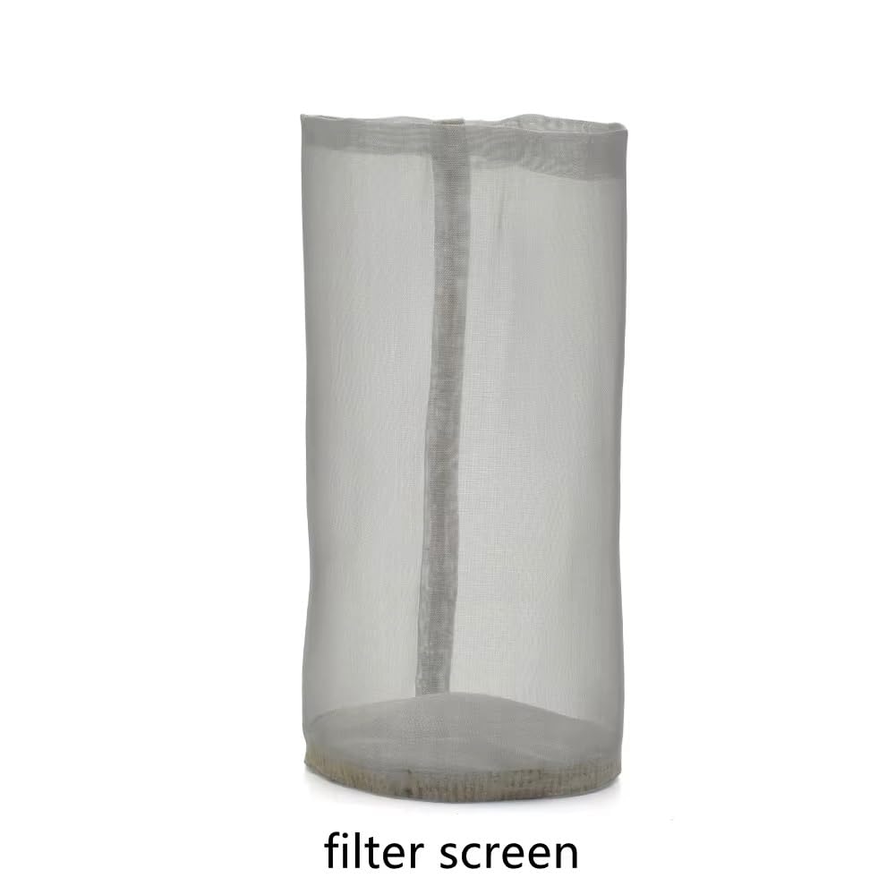 5,1 cm Tri-Clamp Inline-Filter, SS304 51 mm Rohr, Heimbrauen, 10,2 cm Zylinder, 265 mm Länge, leicht zu reinigen, langlebig (500 Mesh)