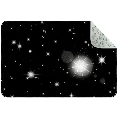 Paillasson rectangulaire antidérapant Shining Star 80 x 50 cm