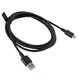 HUYUN USB C to USB Data Charging Cable Compatible for Razer BlackWidow V3 Pro Deathstalker V2 Pro Me