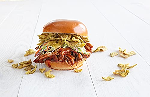 Fresh Gourmet Crispy Dillies Pickle Flavored Fried Cucumbers | 3.5 Ounce, Pack Of 6 | Low Carb | Crunchy Snack And Sandwich Topper #TOP2