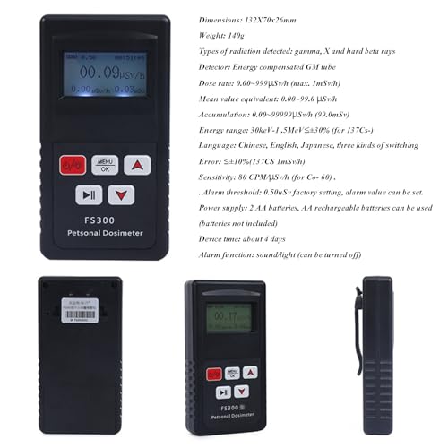 Medidor EMF portátil para caza de fantasmas miniatura 6