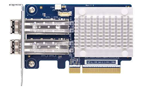 Tarjeta de expansión Fibre Channel QNAP QXP-32G2FC de doble puerto, 32 GB Gen 6, interfaz PCIe Gen3 x8 miniatura 7