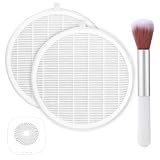 2pcs Nail Dust Collector Filter, Nail Dust Collector Replacement Filter for Melodysusie with 1 Brush Attach Ash Reusable Tool Compatible with Spro Xc320j