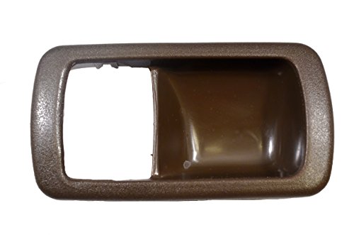 PT Auto Warehouse TO-2532B-2LH - Inside Interior Inner Door Handle Trim/Bezel, Brown - Driver Side