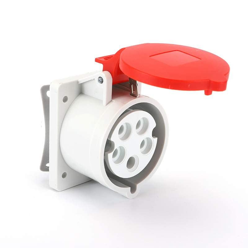 IEC60309 Waterproof CEE Industrial Connector Socket 5Pin 16A 380V-415V 3P+E+N IP44