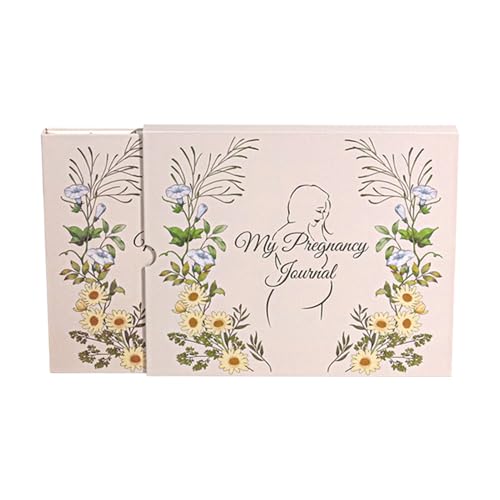 yybng Diario Del Embarazo | Libro De Recuerdos Del Bebé Para Madres - Álbum De Embarazo Con Momentos Especiales Para Padres Y Baby Shower