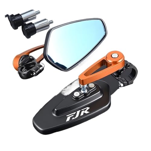 Espejos retrovisores universales de moto compatibles con Yamaha FJR 1300 recambios laterales