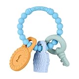 【Juguetes para la dentición】Juguetes para la dentición pueden ayudar a su bebé a aliviar las molestias de la dentición y proporcionar un masaje cómodo en las encías mientras mastica.brindan diferentes sentimientos a su bebé, lo que puede promover el desarrollo saludable de los dientes y las encías de su bebé.