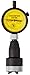 Starrett 686M-2Z Millimeter Reading External Chamfer Gauge With Yellow Dial, 90-127 Degree Angle, 4.7-25mm Range