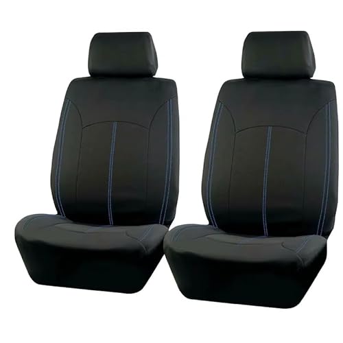 BIKKJBK Car Seat Cover Universal Front Seat Cover With With Back Storage Bag Car Accessories Interior Fit For Most