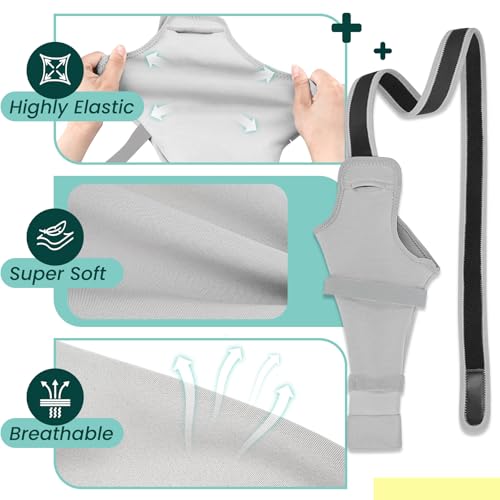 Image of Dog Rear Leg Sleeve to Stop Licking, Hind Leg Protector for TPLO Recovery, ACL Surgery, Wounds or Skin Issues, Soft Breathable Cover for Large Medium Small Dogs