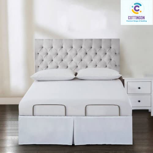 Pleatedbedskirtwithsplitcornerspleateddustruffle16tailoreddropeasyfit100microfibersoftsheenluxuriouslookbedskirtswhiteking Urban Country Home Decor Pleated bed skirt with split corners pleated dust ruffle 16 tailored drop easy fit100 microfiber softsheen luxurious look bed skirts white king urban country home decor