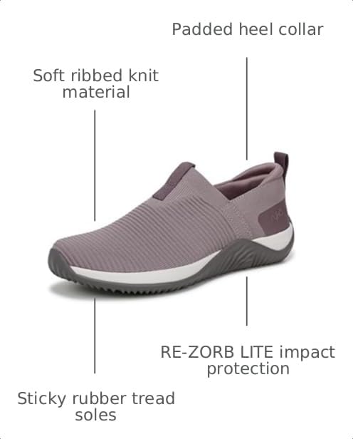 Image of Ryka Women's Echo Knit Slip-On Loafers