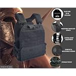 Adjustable Weighted Vest Men,20lb Weight Vest,Fitness Training vest, Workout vest: Murph Vest. Chaleco con peso. Endurance Training,Weight Vest for men workout. Sport Equipment ™ - Image 5