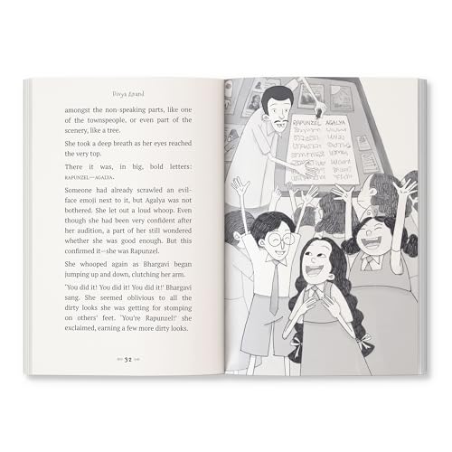 Image of Agalya in the Spotlight | A Fresh, Modern Twist to Rapunzel | Fun Illustrations | Themes of Beauty, Friendship, Resilience and Courage | Ages 8 + | Story Book for Kids