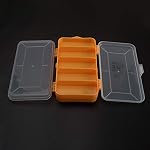 Kakalote Small Double-Side Hardware Box Storage, screw organizer, Excellent for Screws Nuts and Bolts,Multi Compartment small parts organizer