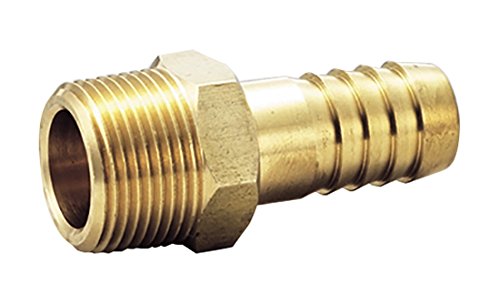 フローバル ホースニップル 黄銅製ねじ込継手 GHN-0834 1"x34