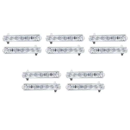 Lámpara de conducción automática C1 C3 con diez luces LED DRL de alta intensidad lumínica