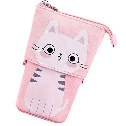 NUOBESTY Estojo para LÃ¡pis Infantil Bolsa para LÃ¡pis Porta-Canetas ZÃ­per Papelaria Bolsa Bolsa pa