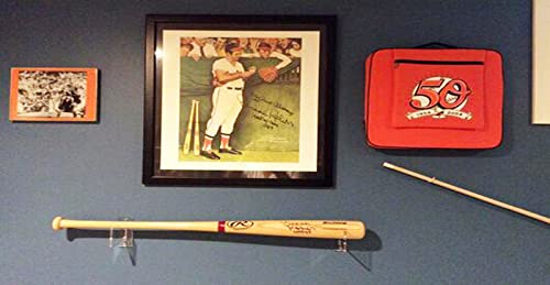 image for Top Stage Clear Baseball Bat Display Wall Mount Horizontal Rack Softba