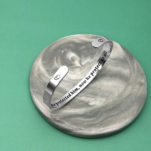 Military Mom Cuff Bracelet Gift Army Mom Jewelry Mother's Day Gifts Navy Mommy Air Force Mother Jewelry Birthday Christmas Bracelet From My Son My Daughter3