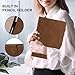 DTangLsm for iPad 9th/ 8th/ 7th Generation Case 10.2-inch 2021/2020/2019 iPad Air 3rd Generation Case for iPad Pro 10.5 inch 2017, Slim Leather Smart Flip Stand Cover for iPad 9th/ 8th/ 7th Gen, Brown