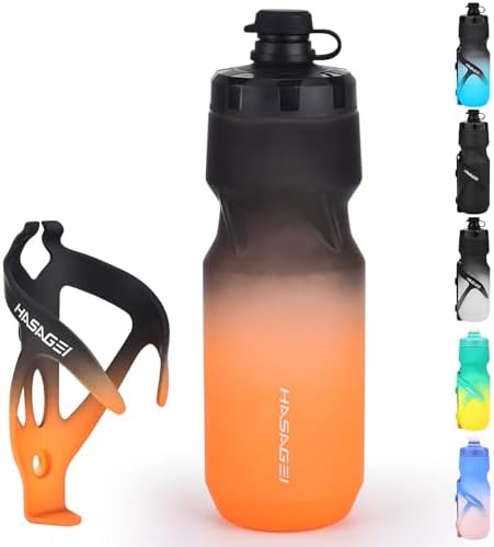Fahrrad-Flaschenhalter mit 710 ml Flasche – Robustes, auslaufsicheres Design, Rutschfester Halt & universelle Montage für Mountainbike/Rennrad-Zubehör