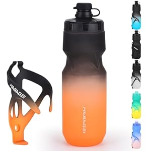 HASAGEI CAGE001 Fahrrad-Flaschenhalter mit 710 ml Flasche