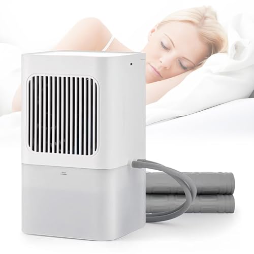 Colchón de refrigeración por agua, sistema de refrigeración eléctrica con control remoto, cubrecolchón refrigerado hidráulico para un funcionamiento silencioso en hogares y oficinas, 160 x 70 cm
