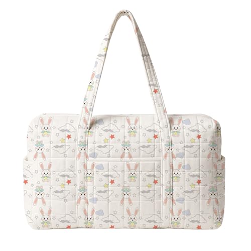Image of MOM'S HOME New born Baby Organic cotton Travel Bag- Diaper Multipurpose Carry bags for Mothers | Pack -1 |