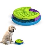 Mobiclinic® Pets, Comedero Interactivo, para Perros, Doogy, Antivoracidad, 3 Niveles giratorios, Antideslizante, 26x26x7,5cm, Estimulación Mental, Fácil de Limpiar, Resistente, Gatos, Mascotas