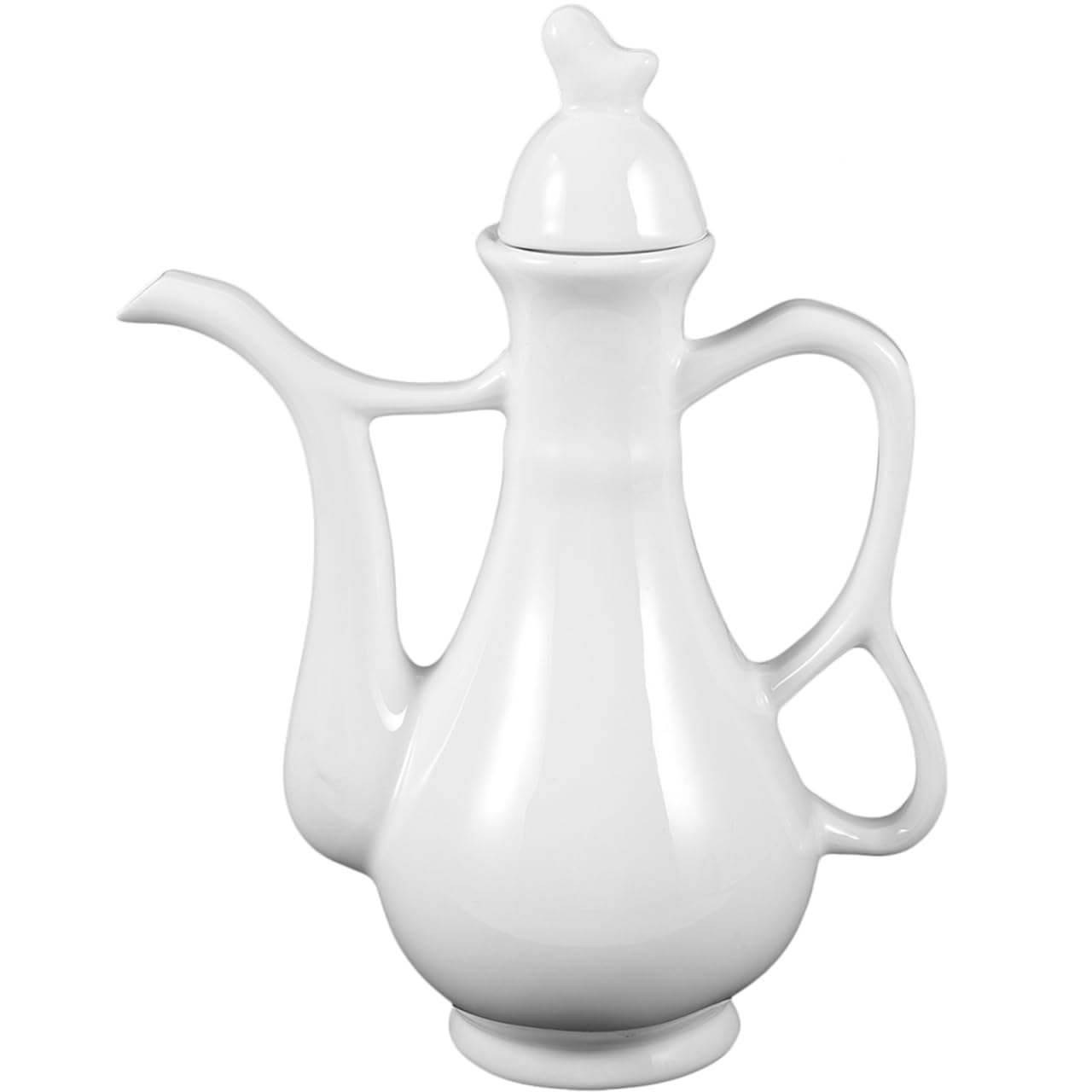 Pot à vin en céramique traditionnel chinois de style élégant pour la maison et restaurant