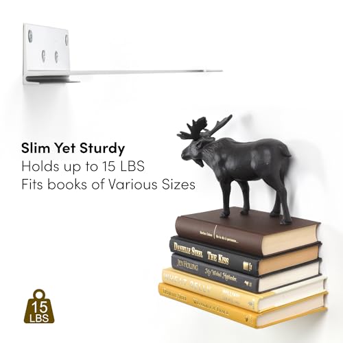 Xympo HSH01-S4 Floating Invisible Bookshelf Wall Mounted thumb #3