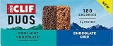 CLIF BAR Duos Cool Mint Chocolate + Chocolate Chip, 1.61 Lb (Pack Of 14)